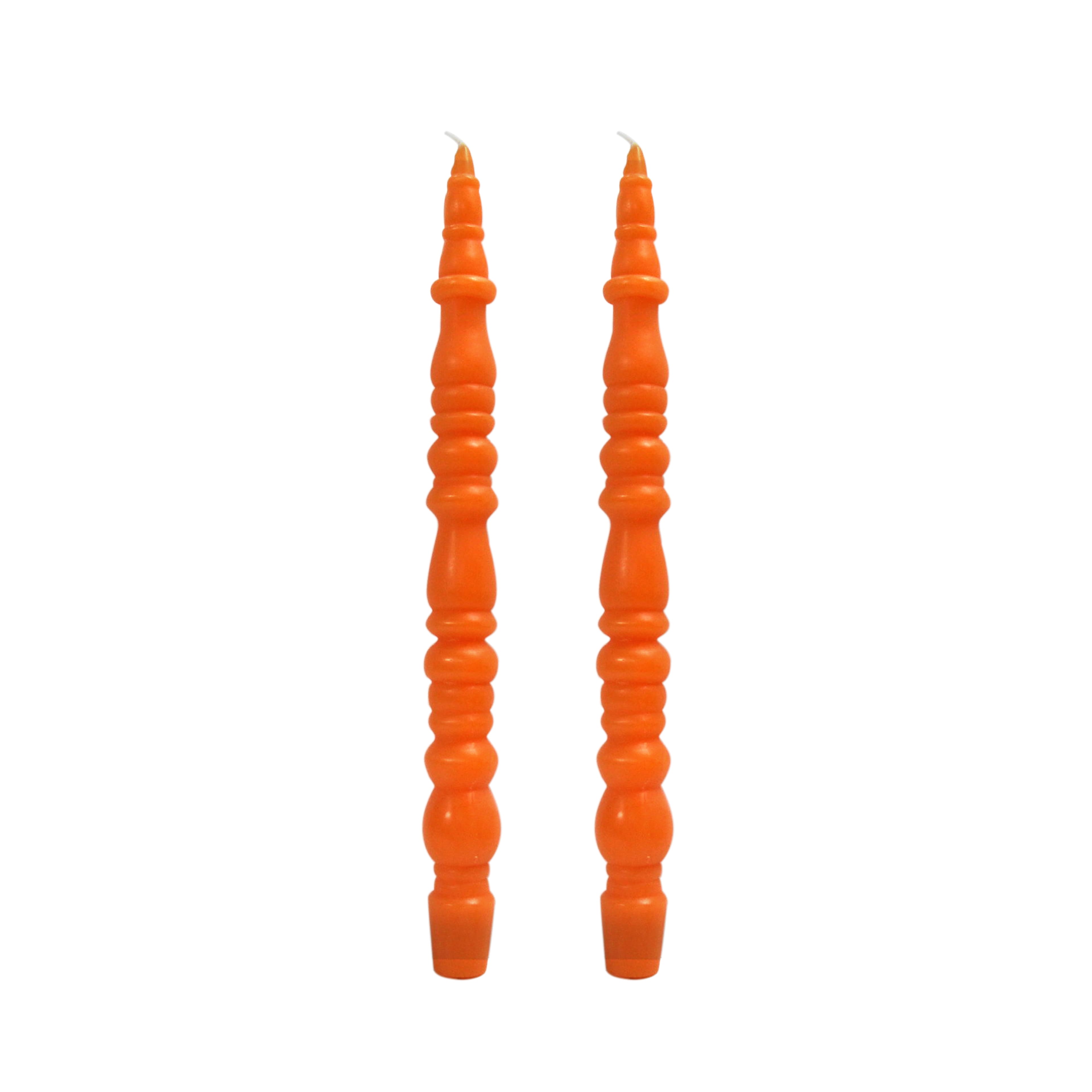 12”; Orange Taper Candles by Ashland®, 2ct., Halloween Decorations