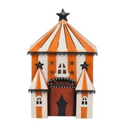 Ashland Orange & White Carnival Funhouse Tabletop Decor Orange & White 12"