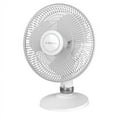 thumbnail image 1 of 12" Oscillating Table Fan Wht | Bundle of 2, 1 of 1