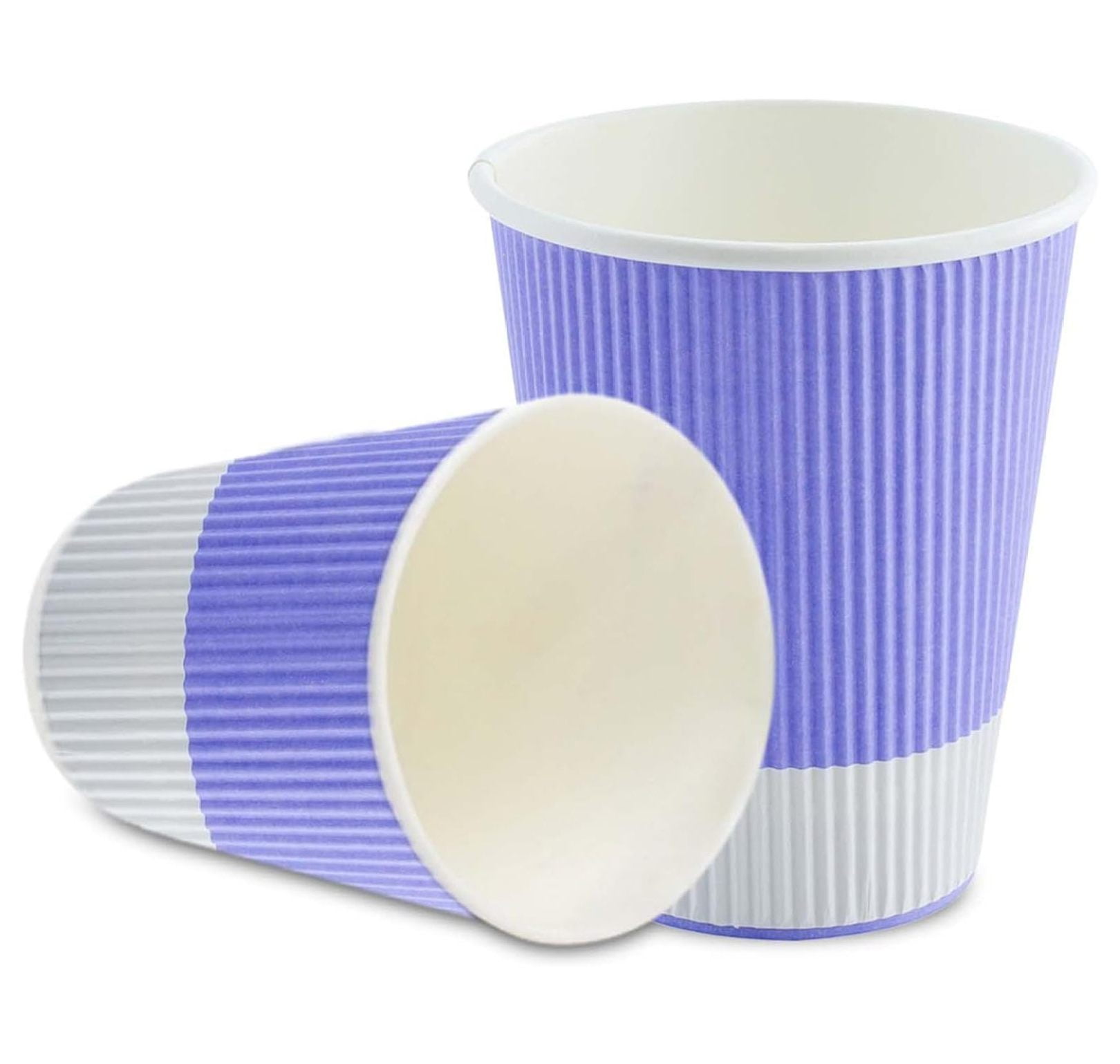 12 Ounce Disposable Coffee Cups 500 Ripple Wall Hot Cups For Coffee