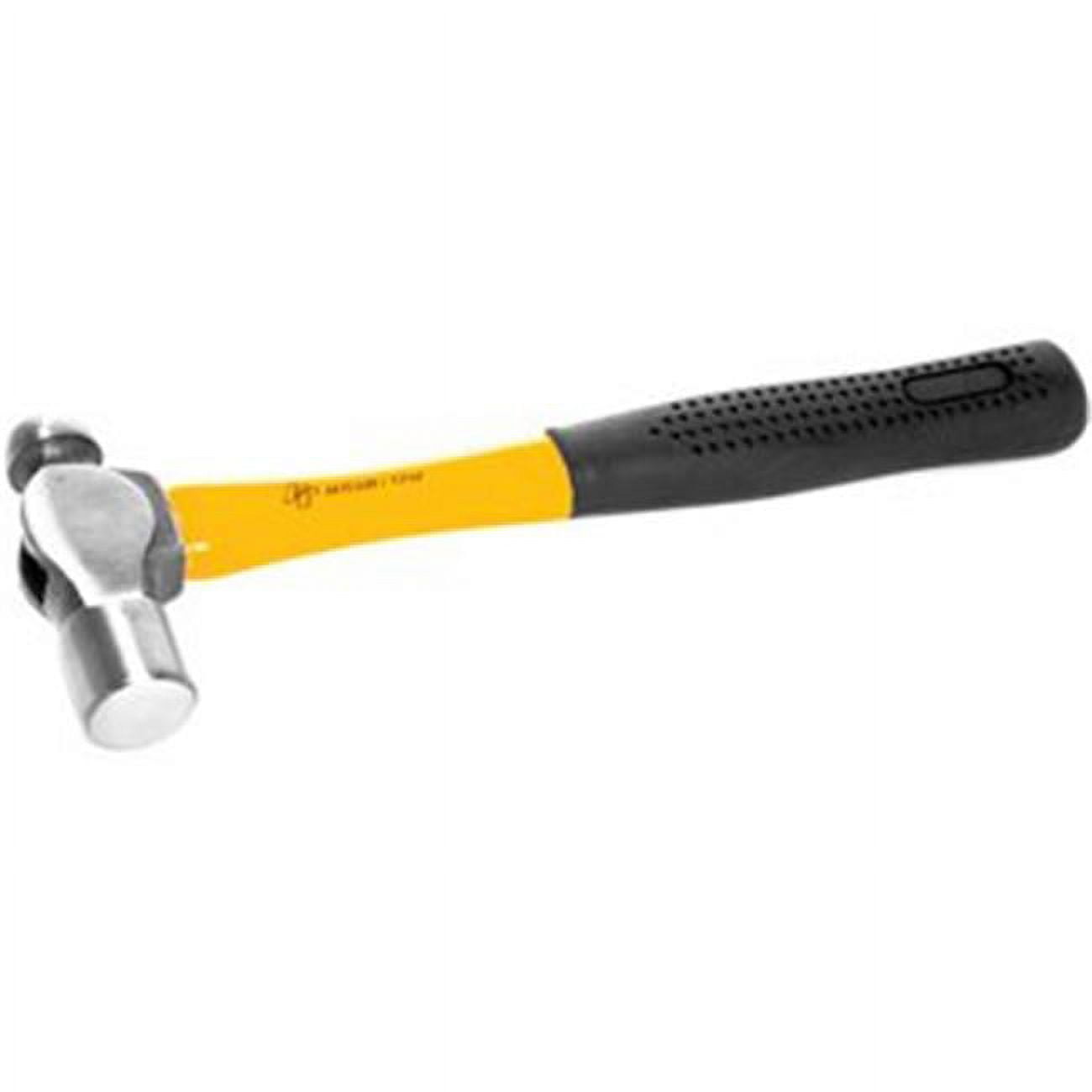 12 Oz. Ball Peen Hammer 16 in. Cushion Grip Fiberglass Handle