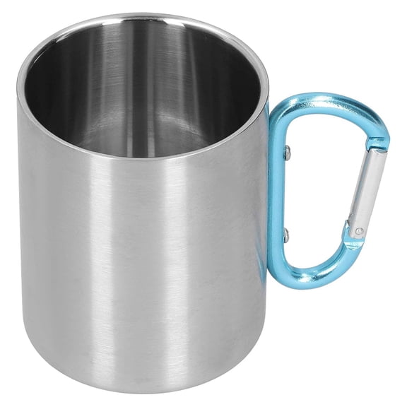 12 Oz Camping Coffee Cup Stainless Steel Home Office Tea Hot and Cold Drink