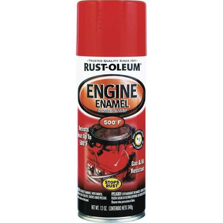 12 Oz Chevy Orange Engine Enamel Spray Paint 248941 [Set of 6