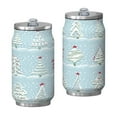 thumbnail image 1 of 12 Oz Christmas Coffee Travel Mug with Lid, Double Wall Vacuum Reusable Stainless Steel Water Bottle Leak Proof Insulated Hot Cold Coffee Cup Gift for Women Mens(1pcs), 1 of 5