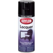 Krylon 12 Oz Clear Lacquer Spray Paint Gloss [Set of 6]   Interior & Exterior Use, Professional Finish