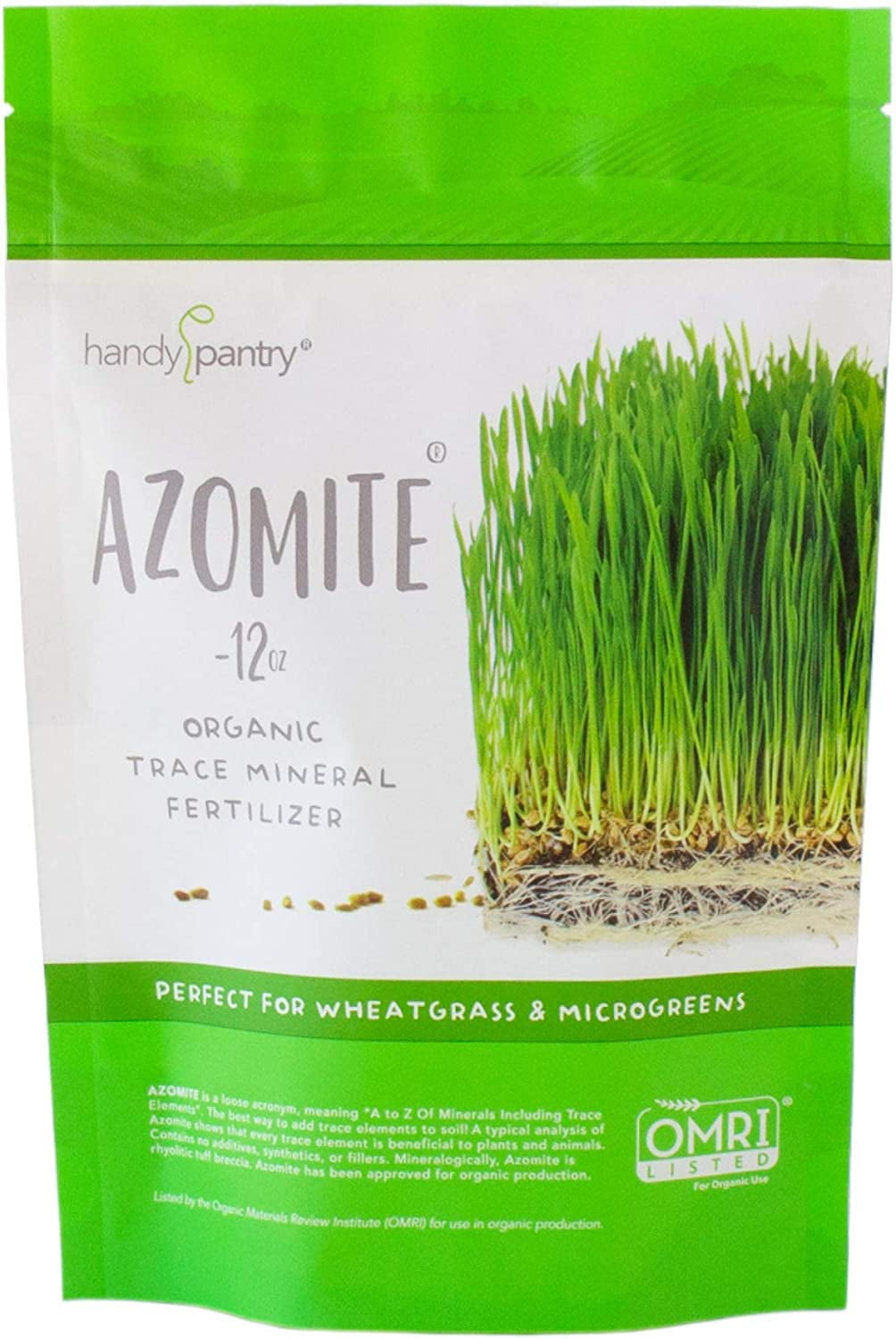 12 Oz. of Azomite Organic Trace Mineral Soil Additive Fertilizer 67