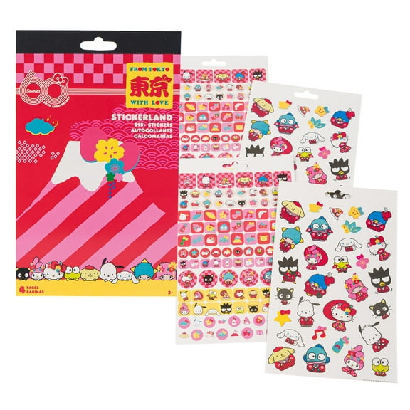 12 PACK 295 Sanrio Anniversary Stickers