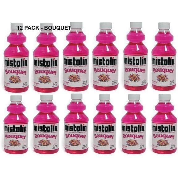 12 PACK - Mistolin All Purpose Cleaner 15oz Pack (Bouquet, Pack of 12)