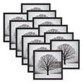 thumbnail image 1 of Sindcom 12 Pack 4x4 Picture Frames,Display Pictures 4x4 Without Mat,Gallery Wall Photo Frames, Black, 1 of 9