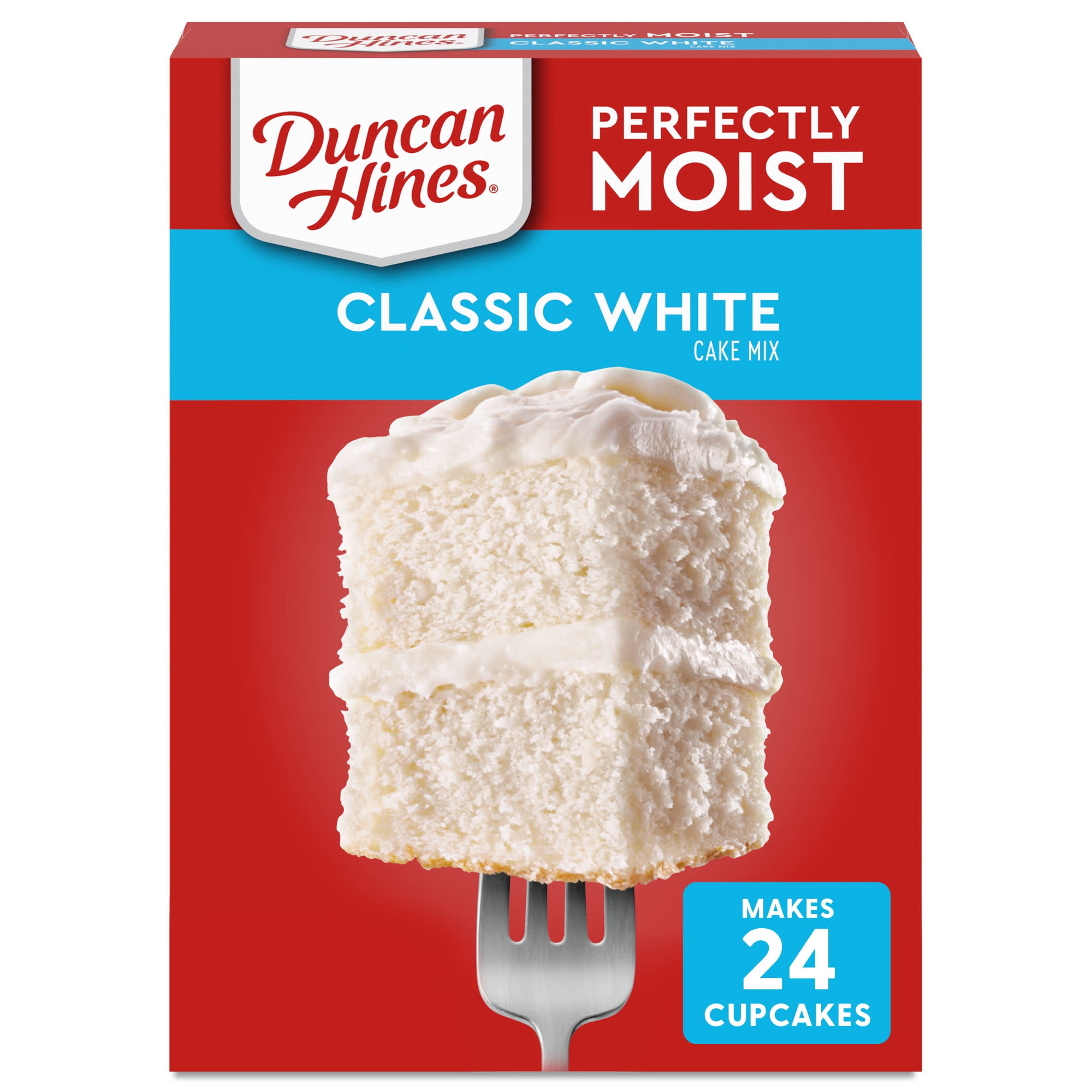 Duncan Hines Perfectly Moist Classic White Cake Mix 15.25 oz for
