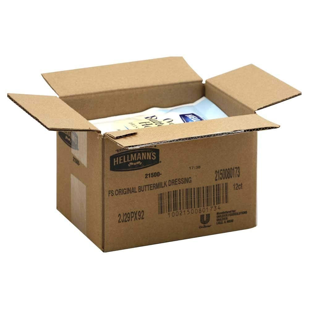 12 PACKS : Hellmanns Original Buttermilk House Dry Mix, 3.12 ounce pouches -- 12 per case