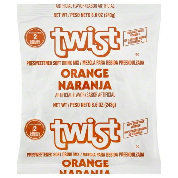 12 PACKS : Kool-Aid Twist Orange