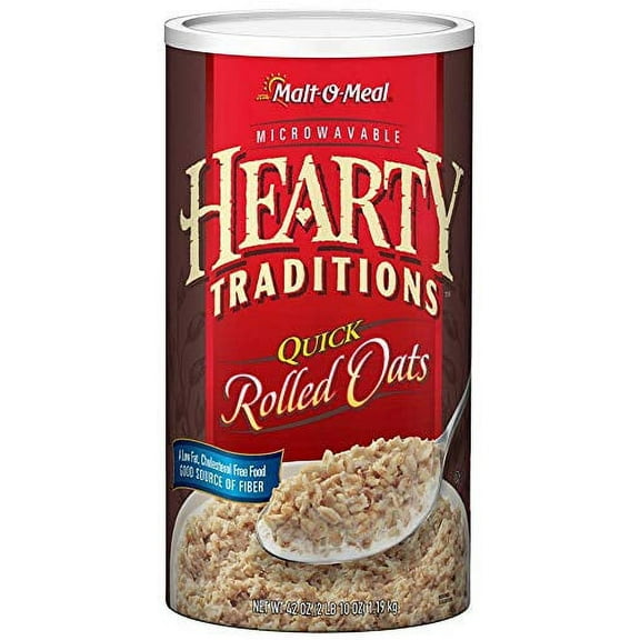 12 PACKS : Malt-O-Meal Tradition Hearty Quick Oat Cereal, 42 Ounce -- 12 per case.