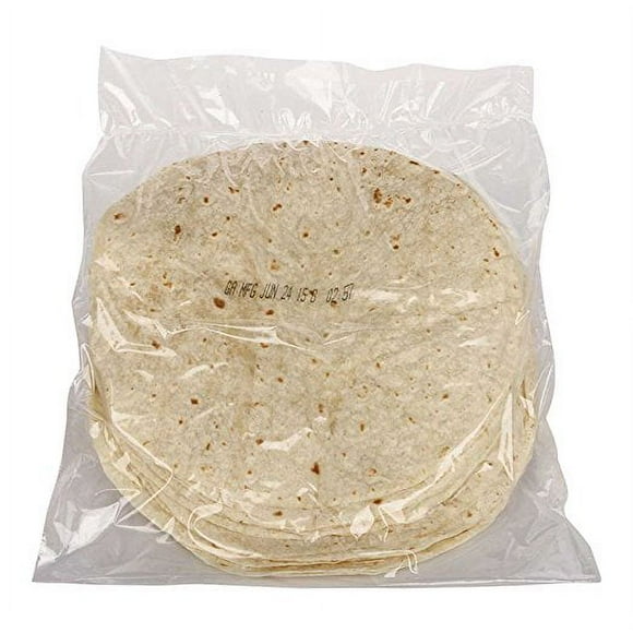12 PACKS : Mission Foods Heat Pressed Flour Tortilla, 10 inch