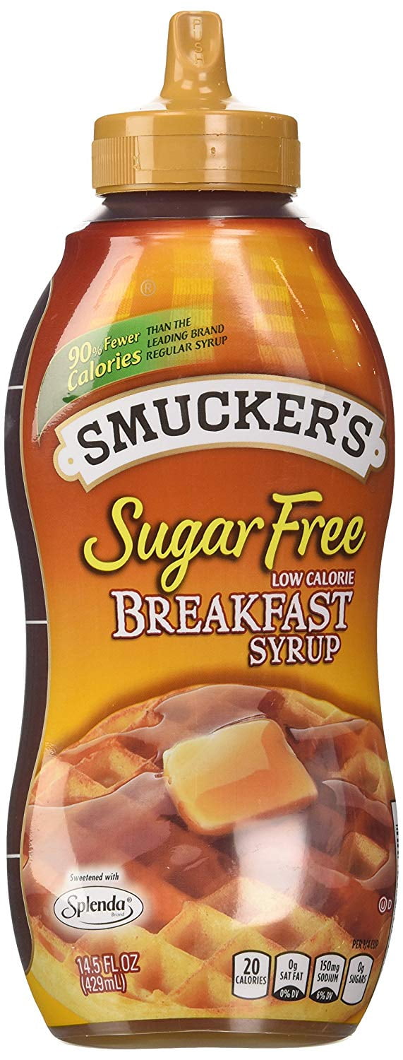 12 PACKS: Smuckers Syrup Breakfast Sf 14.5 Oz