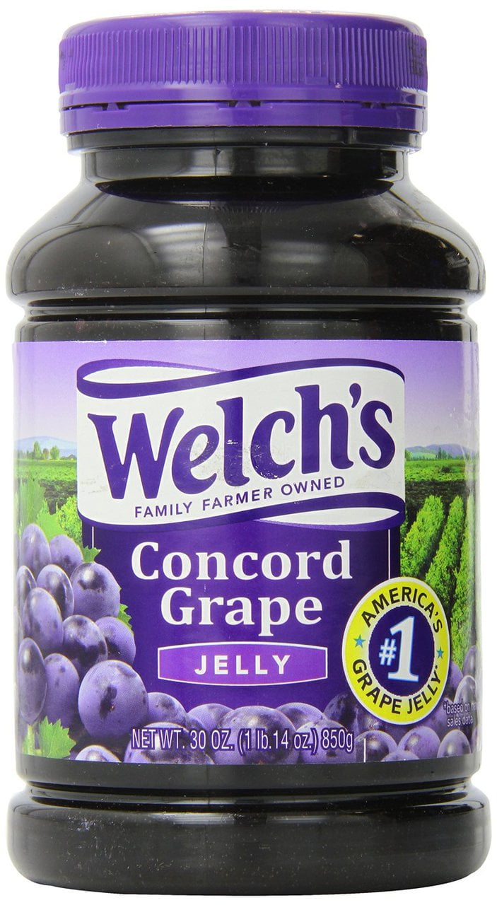 12 PACKS : Welch's Concord Grape Jelly, 30 Ounce