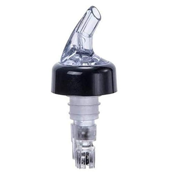(12-PCS-1-1/4 Ounce) Clear Automatic Measure Pourer Drinks Wine Cocktail Dispenser Portion Control Bar Tools Measured Quick Shot Spirit Liquor Pourers Stopper with Collar
