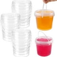 thumbnail image 1 of 12 Pcs 10oz Slime Containers with Lids and Handles,Bexikou Plastic Mini Toy Storage Case,Storage Bucket Containers,Clear Slime Storage Case for Slime DIY Art Craft, Mini Toy, Small Tools, 1 of 6