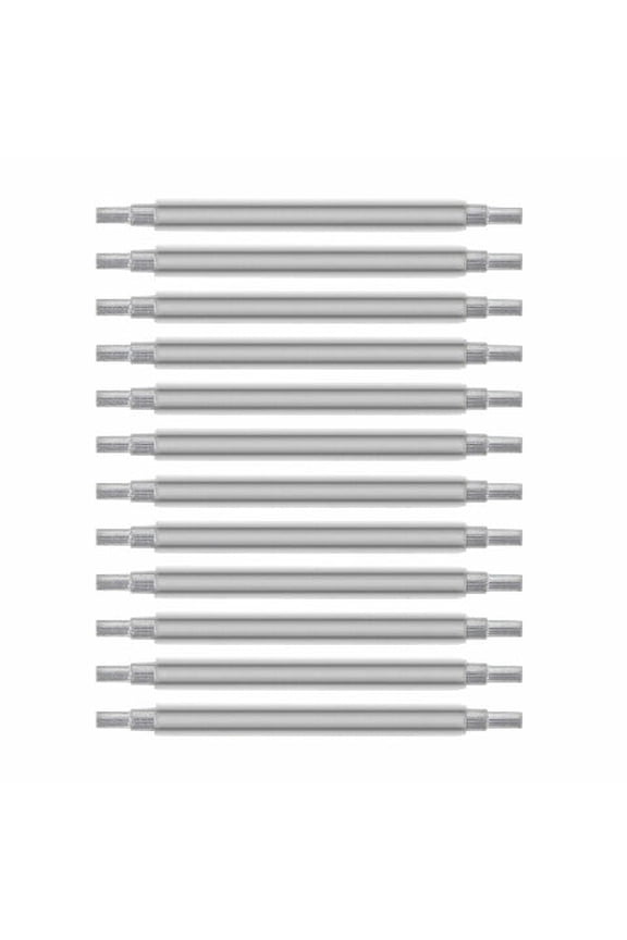 12 PCS 17MM MIDSIZE DATEJUST SPRING BARS FOR ROLEX STAINLESS STEEL
