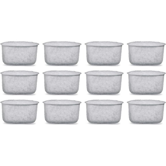 12 PCS Charcoal Water Filter For Braun Coffee Maker Brewer BRSC004. For BrewSense Drip Model