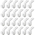 thumbnail image 1 of 12 PCS Closet Hanger Connector Hooks,Hanger Extension Hook,Stackable Hanger Extender Clips for Closet, 1 of 2