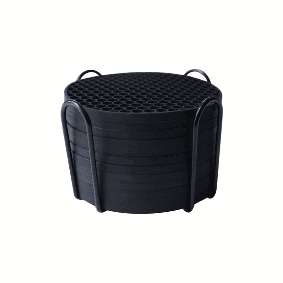 12 PCS Coasters with Storage Holder, Suitable for Cups, Tables and More