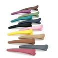thumbnail image 1 of 12 PCS Hair Clips for Styling, Non-Slip Hair Styling Clips Colorful Plastic Duckbill Alligator Hair Barrettes Pins with Duck Teeth Hair Accessories for Women Girls, 12 Colors, 1 of 7