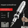 thumbnail image 1 of 12 PCS Impact Screwdriver Hand Manual Reversible Impact Driver Set Durable Remove Disengage Rusted Fasteners Or Frozen Bolts, 1 of 5