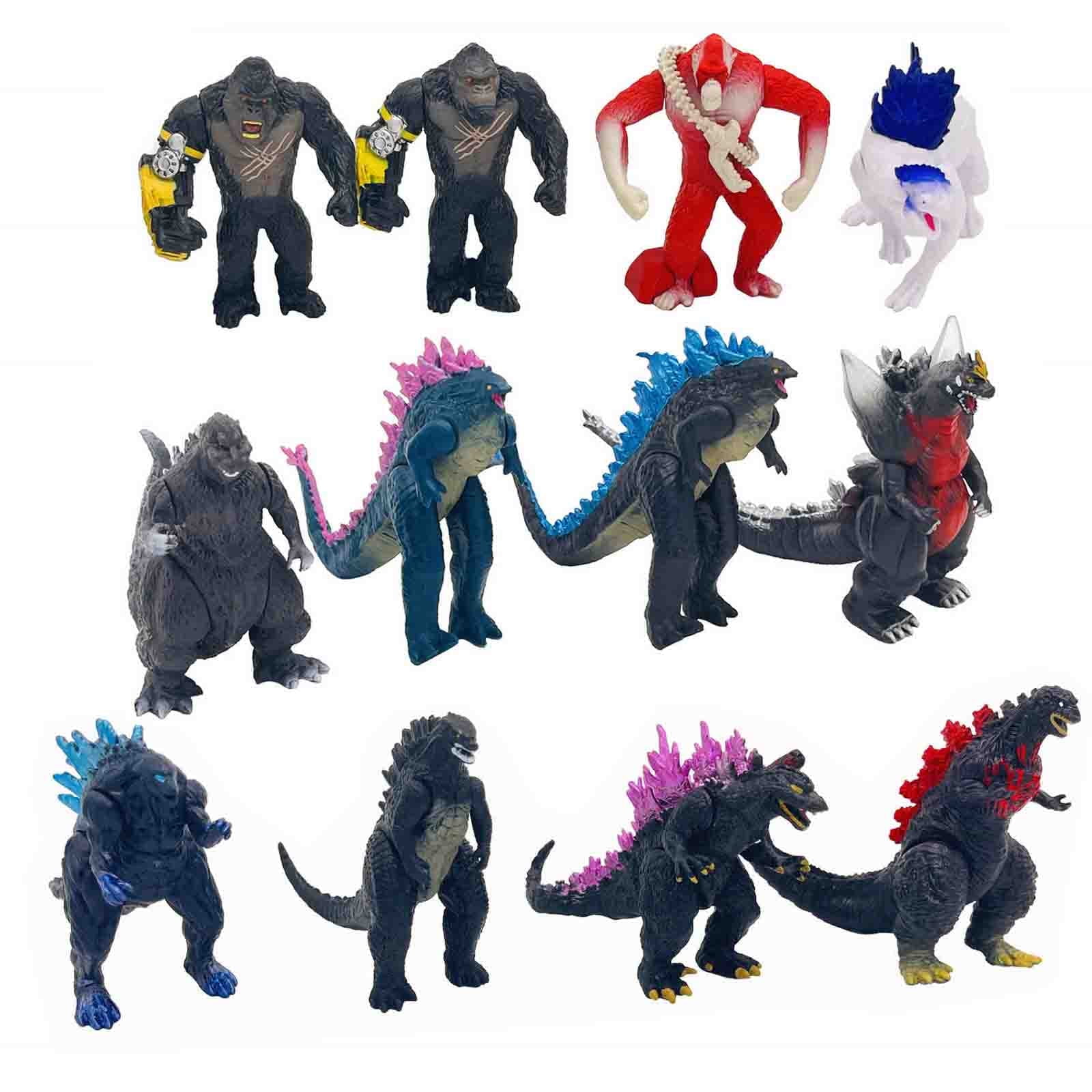 Set of 6 Godzilla x Kong: The New Empire,Dinosaur Dragon