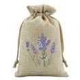 thumbnail image 1 of 12 PCS Lavender Sachet Bags - Small Empty Drawstring Jute Cotton Linen Pouches for DIY Filling, Wedding Favors, Jewelry, Spices, and Gift Giving, 1 of 6