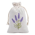 thumbnail image 1 of 12 PCS Lavender Sachet Bags - Small Empty Drawstring Jute Cotton Linen Pouches for DIY Filling, Wedding Favors, Jewelry, Spices, and Gift Giving, 1 of 7