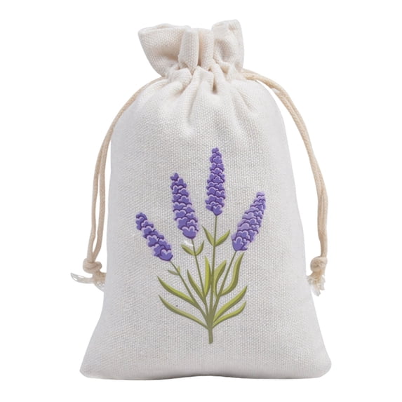 12 PCS Lavender Sachet Bags - Small Empty Drawstring Jute Cotton Linen Pouches for DIY Filling, Wedding Favors, Jewelry, Spices, and Gift Giving