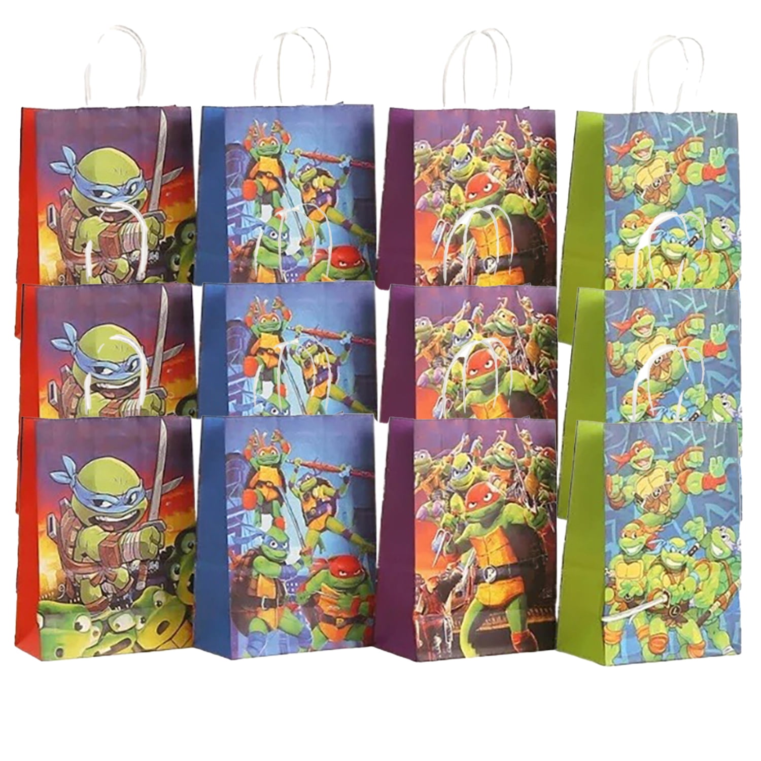 12 PCS Ninja Gift Bags Ninja Theme Bags Ninja Goodie Bags Ninja Flavor ...