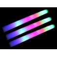 thumbnail image 1 of 12 PCS Pack of 18 Multi Color Foam Baton LED Light Sticks - Color Changing Rally Foam 3 Model Flashing, 1 of 6