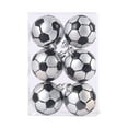 thumbnail image 1 of 12 PCS Soccer Christmas Ball Ornaments Christmas Decorations, 2.4 Inch Shatterproof Xmas Tree Ornaments Balls with Hanging Loop for Holiday Party Christmas Decorations Indoor Outdoor Home, 1 of 6