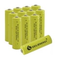 thumbnail image 1 of GLESOURCE (12 PCS) 1.2V Solar Light Batteries AA Nicd 600mAh Rechargeable Batteries for Garden Lights, 1 of 7