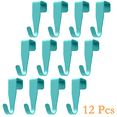 thumbnail image 1 of 12 PCS Stainless Steel Cabinet Drawer Hook Window Hooks Heavy Duty Easy to Install Hook for Small Kitchen Cabinet Narrow Door Back Holder Bathroom, 1 of 8