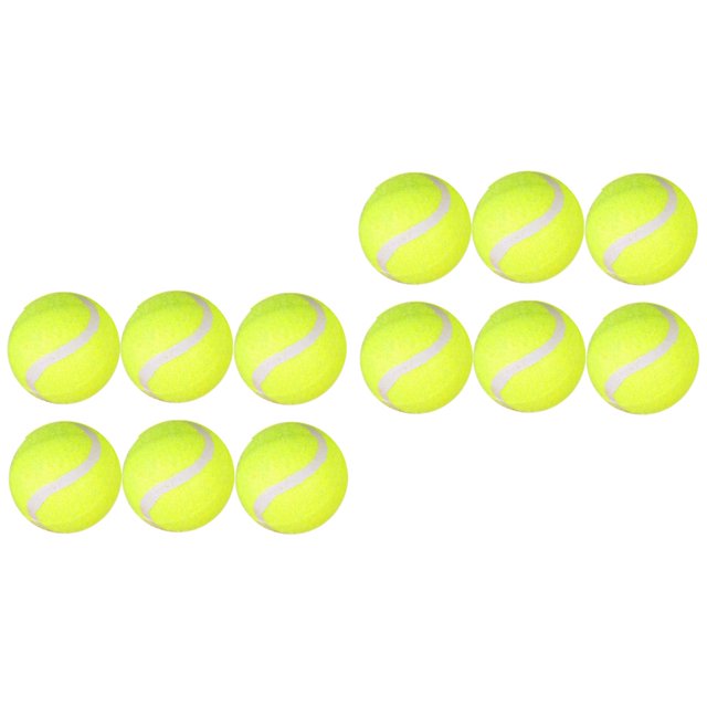 12 PCS Tennis Balls for Machine Extra Duty Outdoor Mini Child