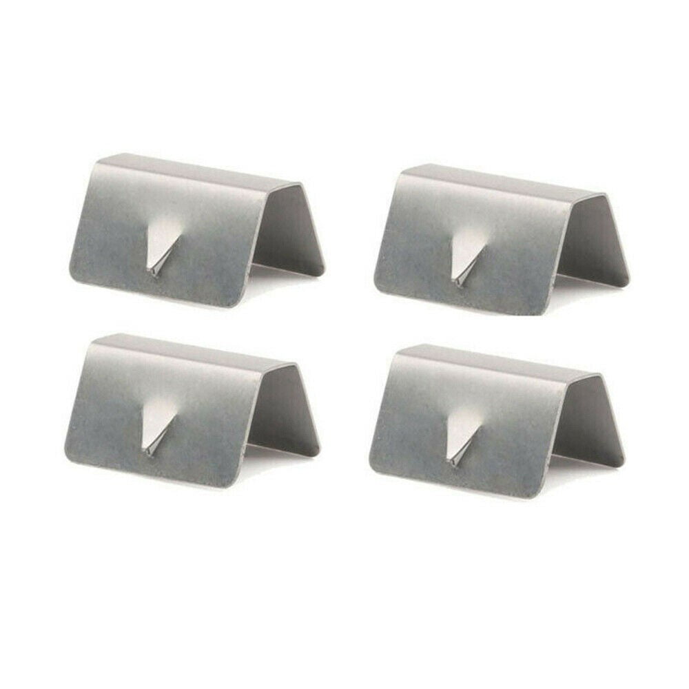 12 PCS Wind Rain Deflectors Channel New Metal Clips for Heko Sned Clip