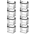thumbnail image 1 of 12 PCSHeavy Duty Clear PVC Storage Bag for Clothes Moving, 32x24x25cm Stackable Tote with Handle and Zipper, College Dorm Home Organization, 1 of 7