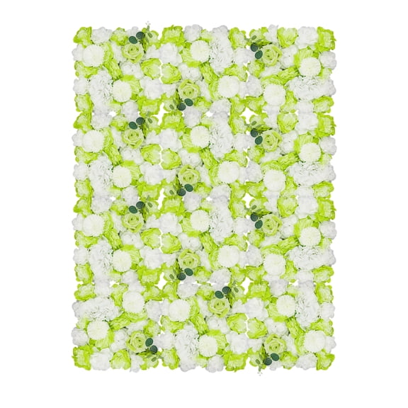 12 PCs Artificial Flower Wall Panels, for Hotels, Parks, Commercial Streets, Squares, Rivers, Stations, Auditoriums, Entertainment Venues, Ecological Gardens, and More