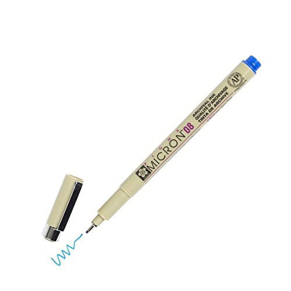 Pigma® Micron® Fine Line Pen Set, 05 Assorted Colors 8 Count