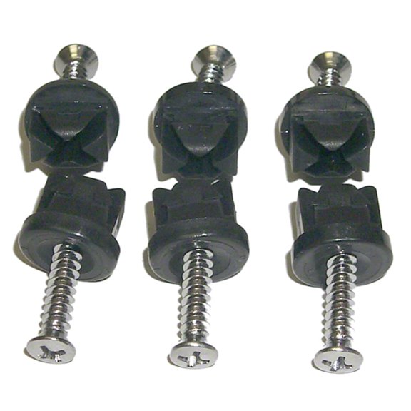 12-PIECE HEAD LIGHT BEZEL HARDWARE KIT