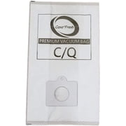 12 PK HEPA Replacement Bags for Kenmore Style C & Style Q 5055 50557 50558 Filtration Canister Vacuum Bags. Also Fits Panasonic C-5, C-18