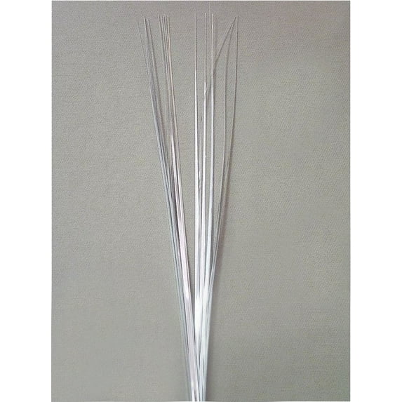 12 PLAIN SPRAYS - 21" SILVER
