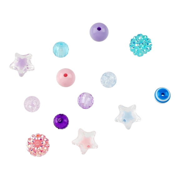 12 Pack: 1/2lb. Unicorn Mixed Shape Beads by Creatology