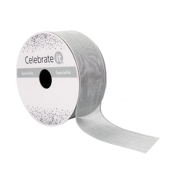 12 Pack: 1.5" x 15yd. Satin Metallic Wired Ribbon by Celebrate It Specialty