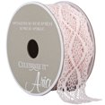 thumbnail image 1 of 12 Pack: 1.5" x 3yd. Lace Vintage Blush Ribbon by Celebrate It™ Aria, 1 of 3
