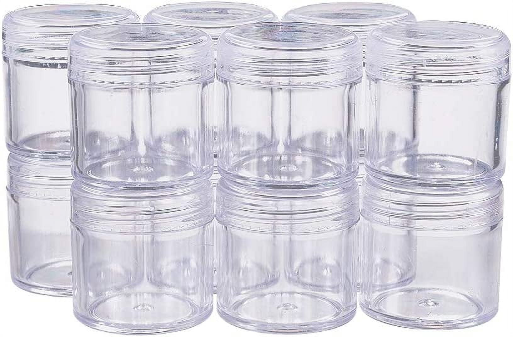 https://i5.walmartimages.com/seo/12-Pack-1-7-x1-73-40ml-Empty-Clear-Plastic-Bead-Storage-Container-jar-Rounded-Screw-Top-Lids-Beads-Nail-Art-Glitter-Make-Up-Cosmetics-Travel-Cream_70697b6c-a078-454f-a0f8-581a0d0b8cdd.d56c7239f4480d5400062c8b95b9d681.jpeg