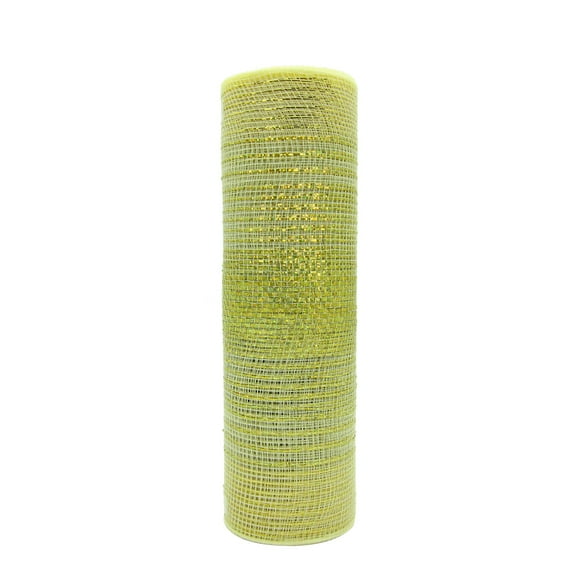 12 Pack: 10" x 6.3yd. Gold Ombre Mesh by Celebrate It